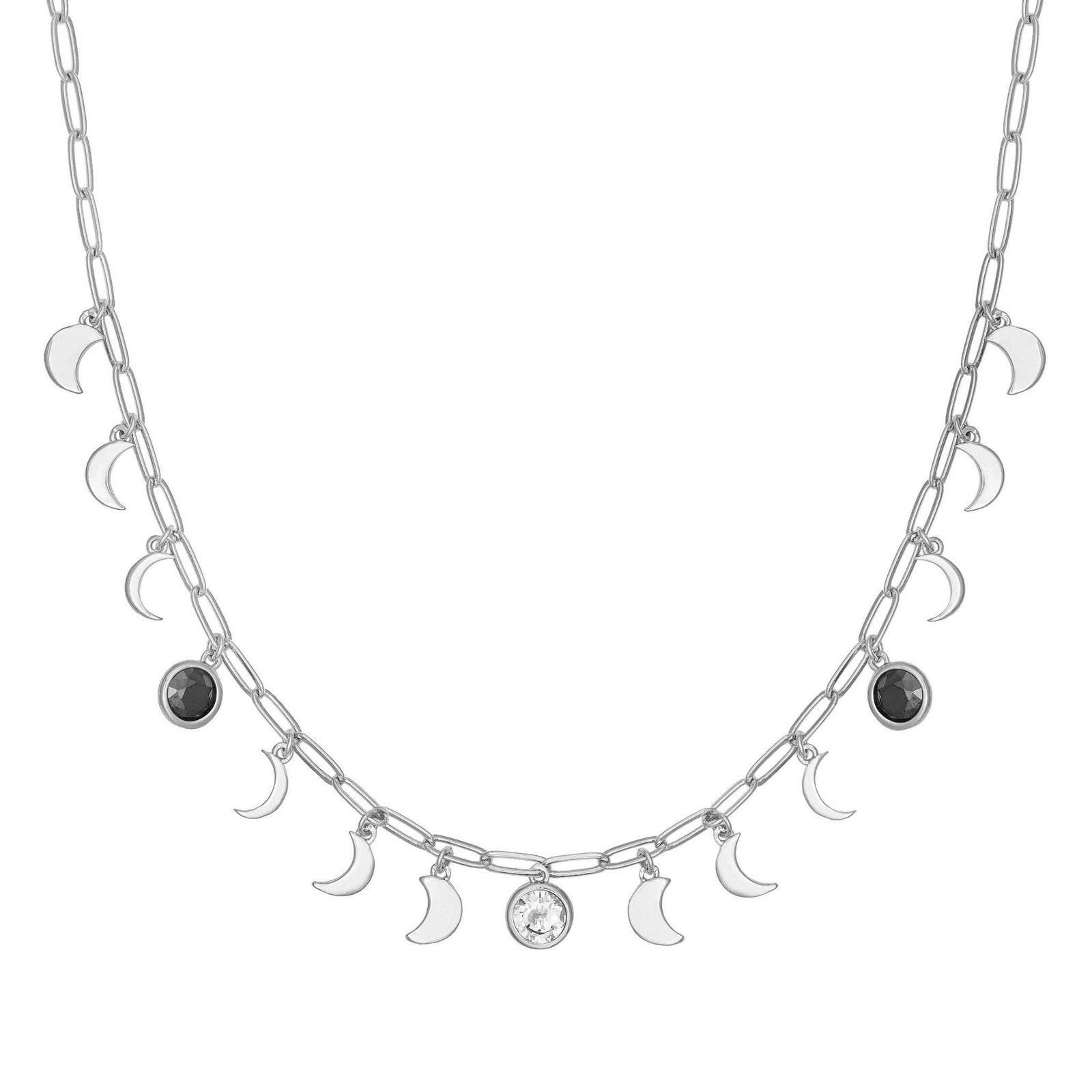 Moon Phase Necklace by Little Rooms