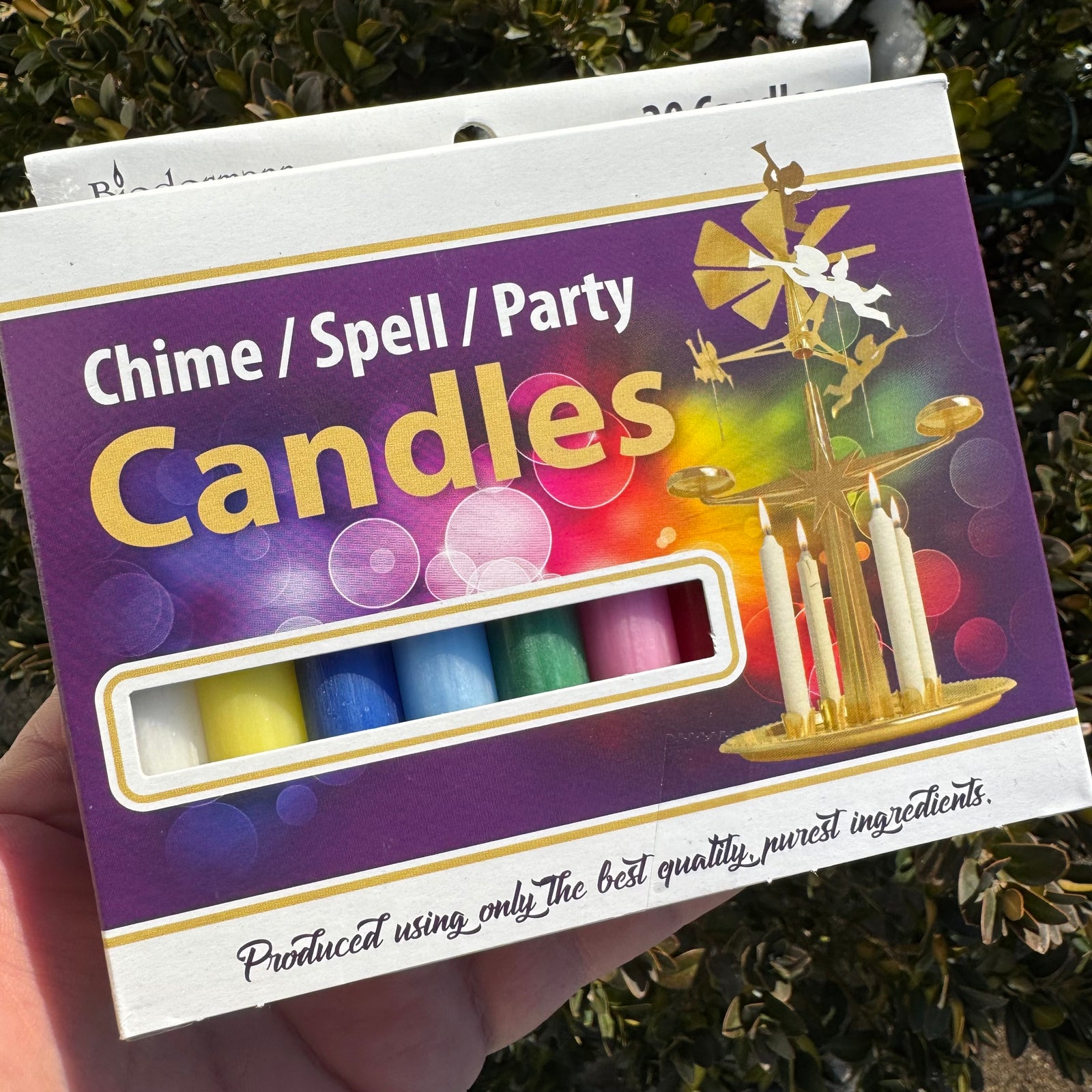 Mini Ritual Chime Candles Assorted (pack of 20)