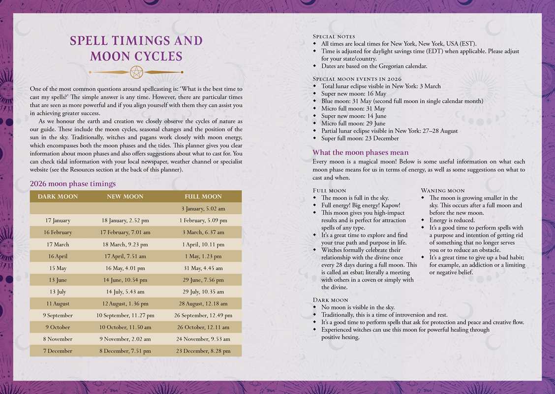 2026 Lunar and Seasonal Planner Calendar: Northern Hemisphere by Stacey Demarco