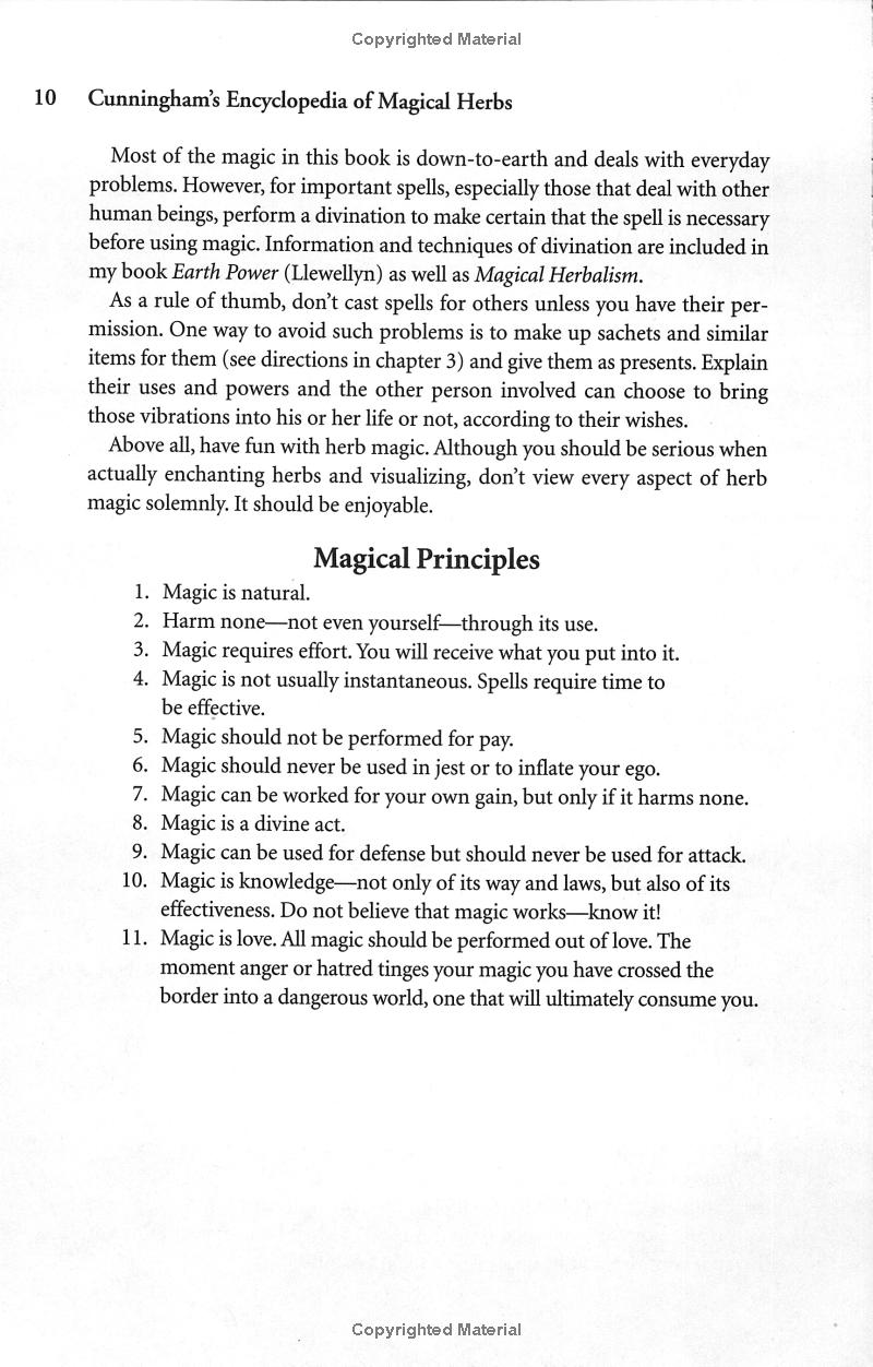 Cunningham's Encyclopedia of Magical Herbs