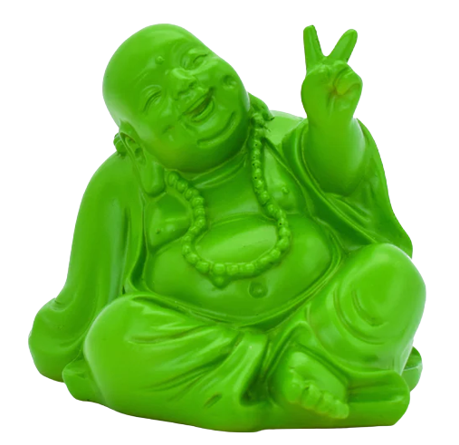 Peace Buddha – Green