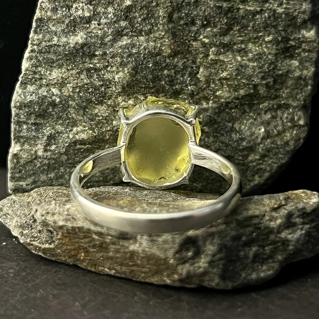 Lemon Topaz Ring