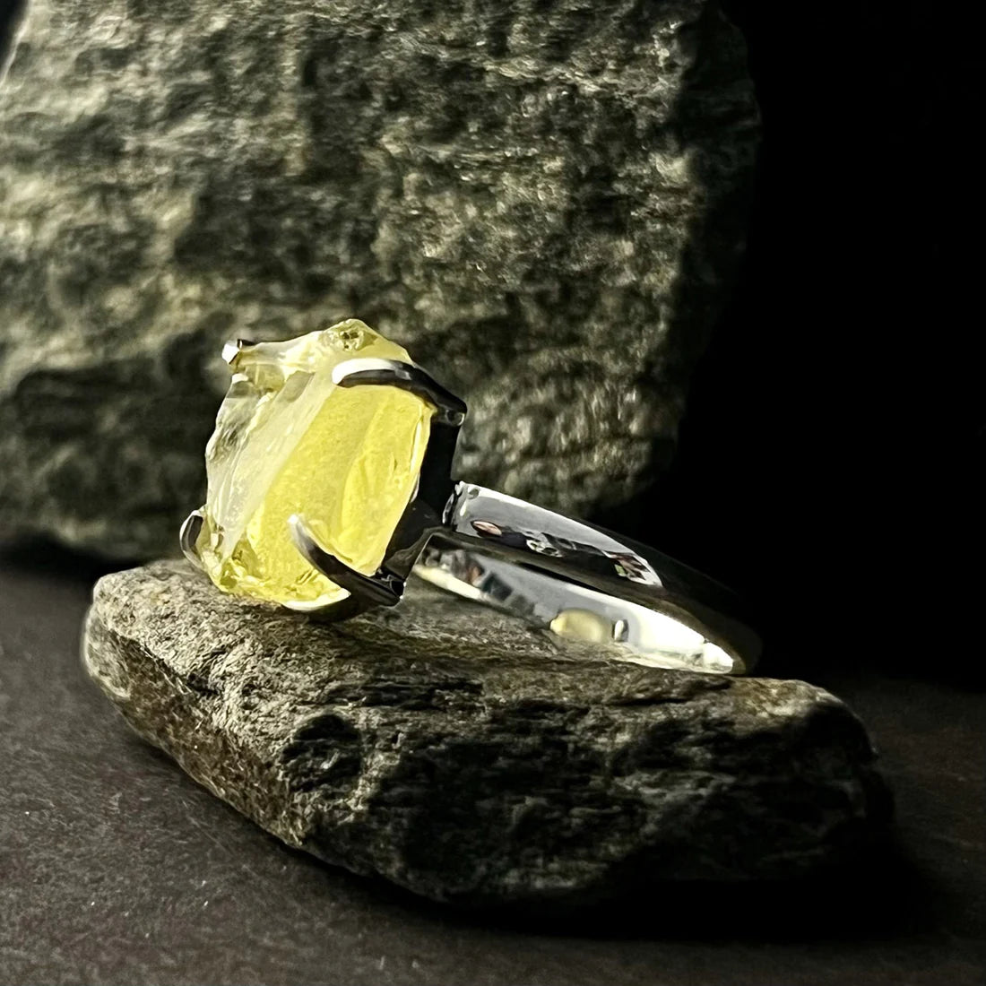 Lemon Topaz Ring