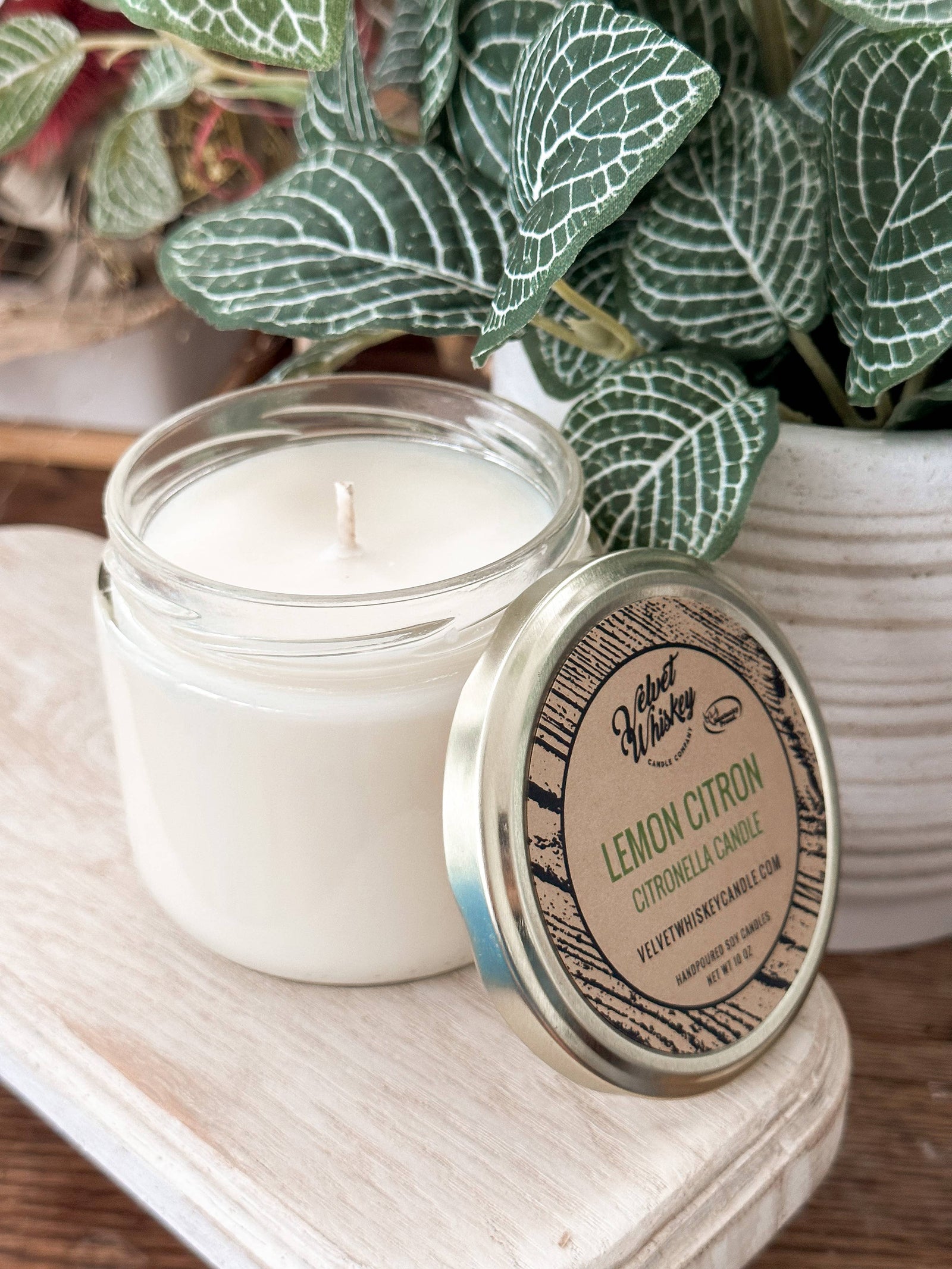 Lemon Citron - Citronella Soy Candle