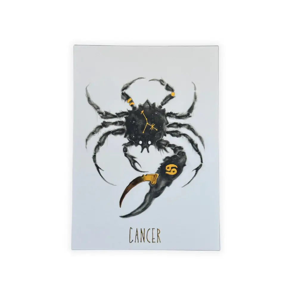 Zodiac Foil Print