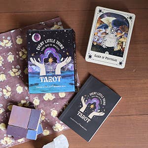 Every Little Thing You Do Is Magic Tarot – 78-Card Rider-Waite Style Deck, Guidebook & Card Stand | Moorea Seal