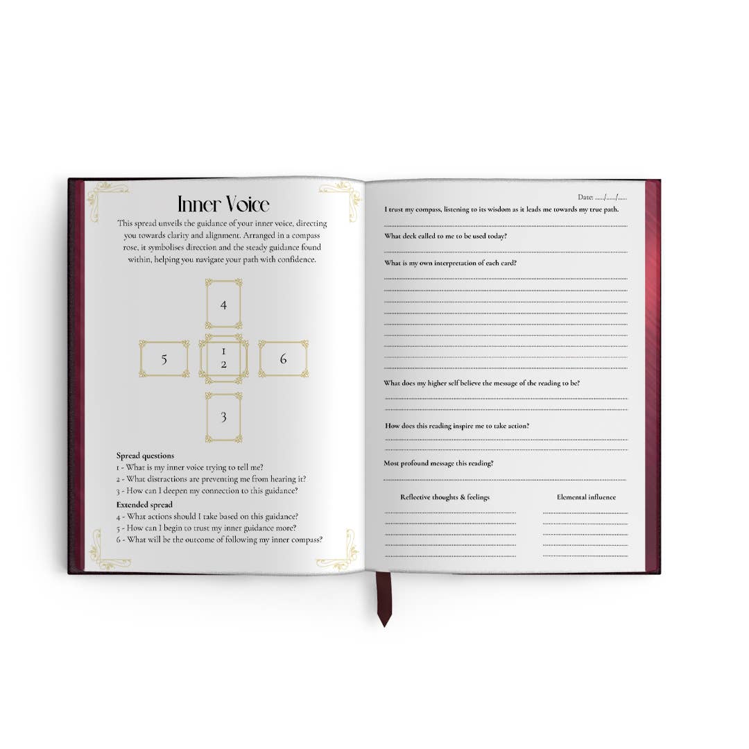 Shadows of Tarot: A Tarot Spread Journal