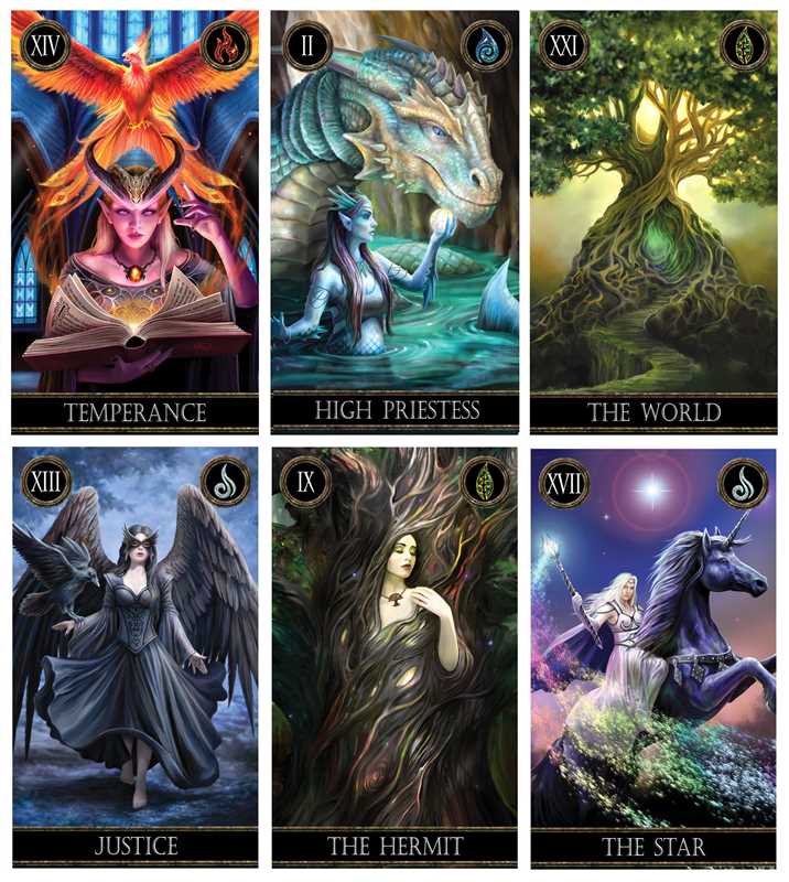 Anne Stokes Tarot Card Pack by