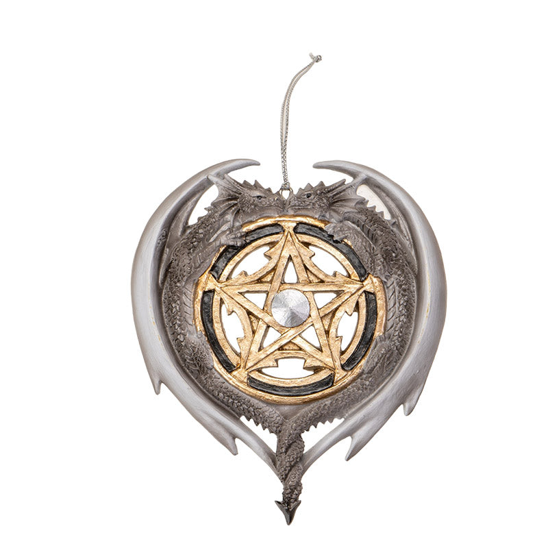 Dragon Magic Ornament 🐉 Anne Stokes Pentagram Double Dragon