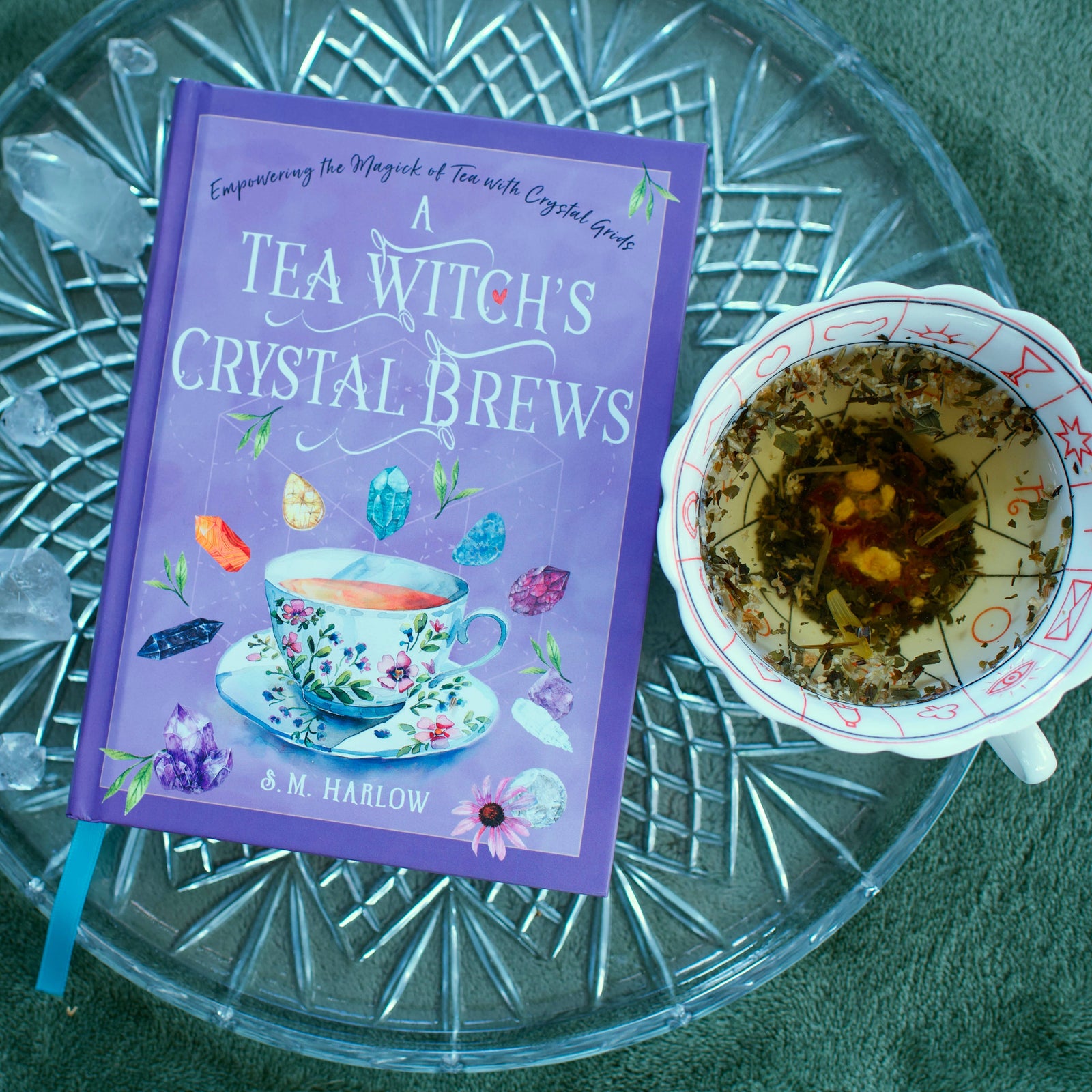 A Tea Witch’s Crystal Brews: Empowering the Magick of Tea with Crystal Grids
