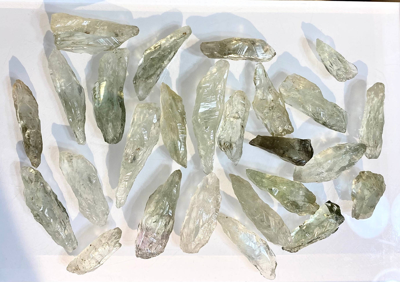 Prasiolite Green Amethyst Natural Crystal Gemstone for Healing