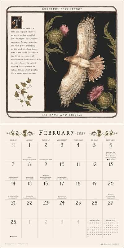 Woodland Wardens 2027 Wall Calendar by Jessica Roux