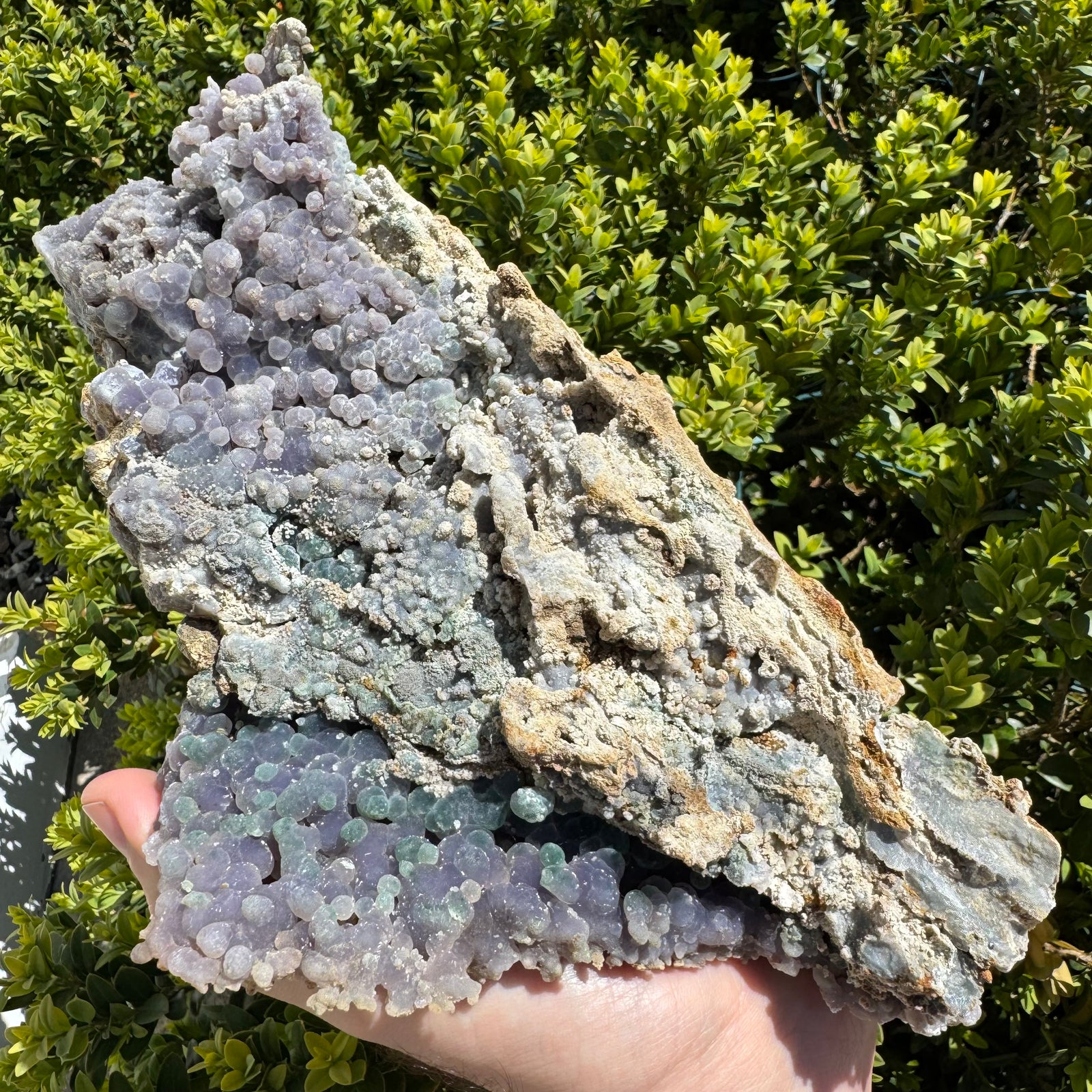 Large Natural Grape Agate Cluster | For Intuition & Higher Awareness