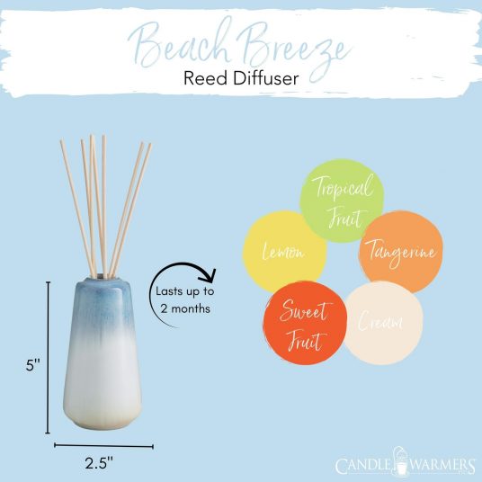 Beach Breeze Ceramic Reed Diffuser