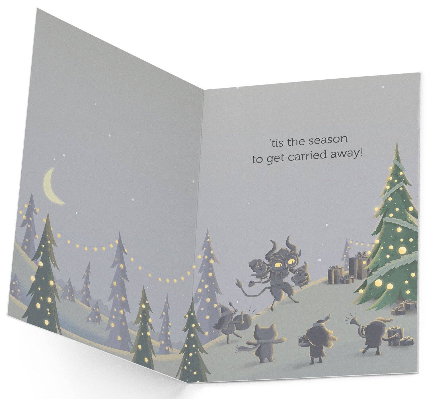 Krampus Holiday Card