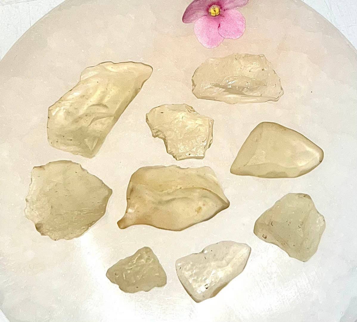 Libyan Gold Tektite Natural Gemstone for Manifestation, Confidence & Akashic Access