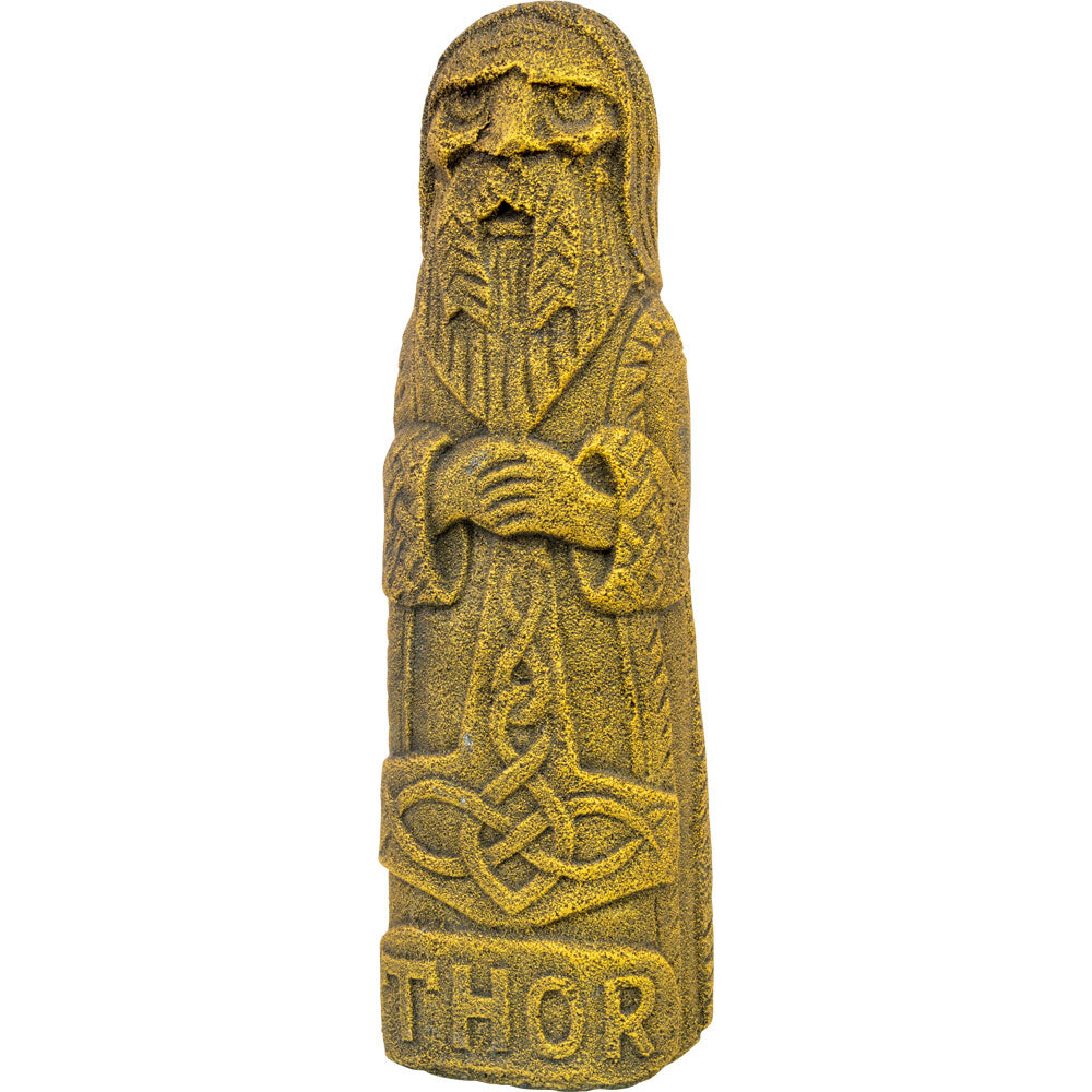 Thor Volcanic Stone Statue