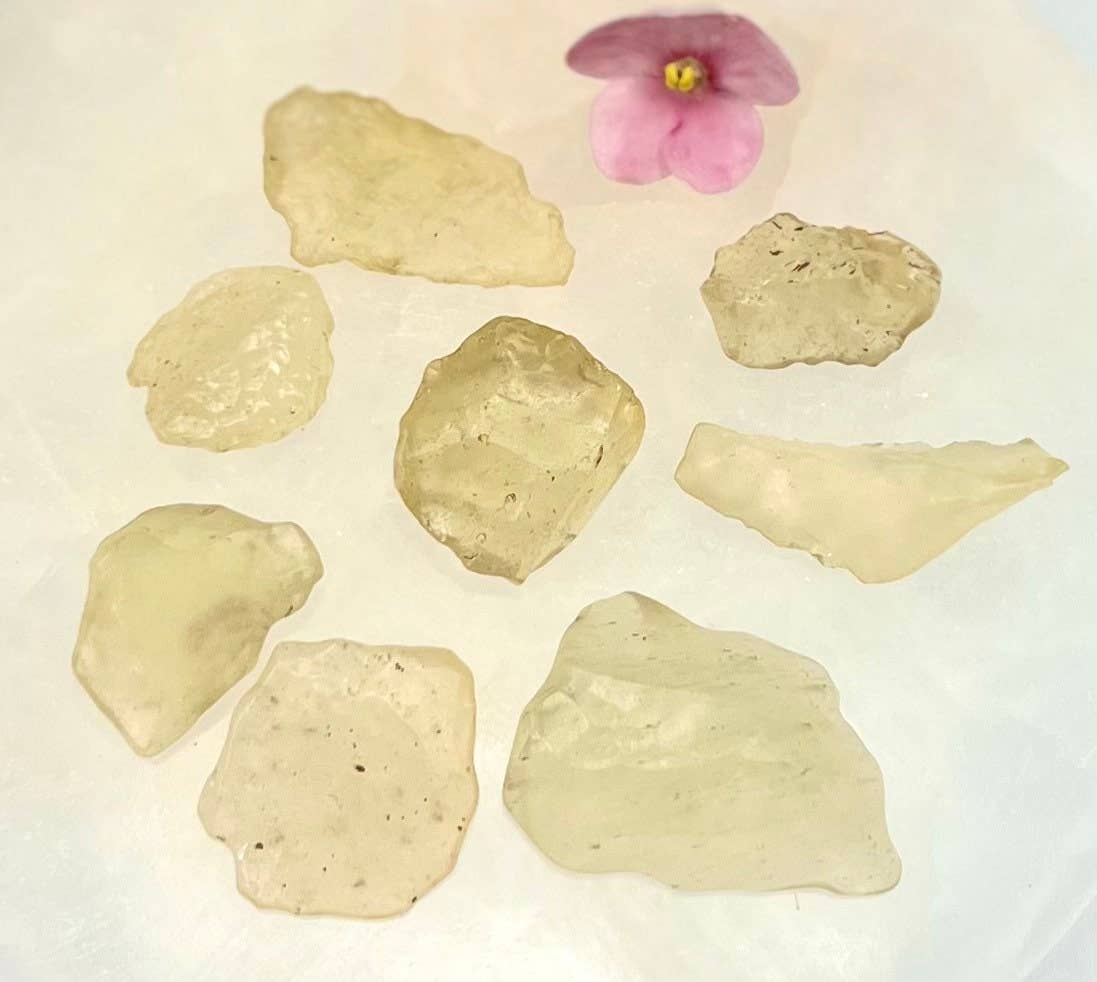 Libyan Gold Tektite Natural Gemstone for Manifestation, Confidence & Akashic Access