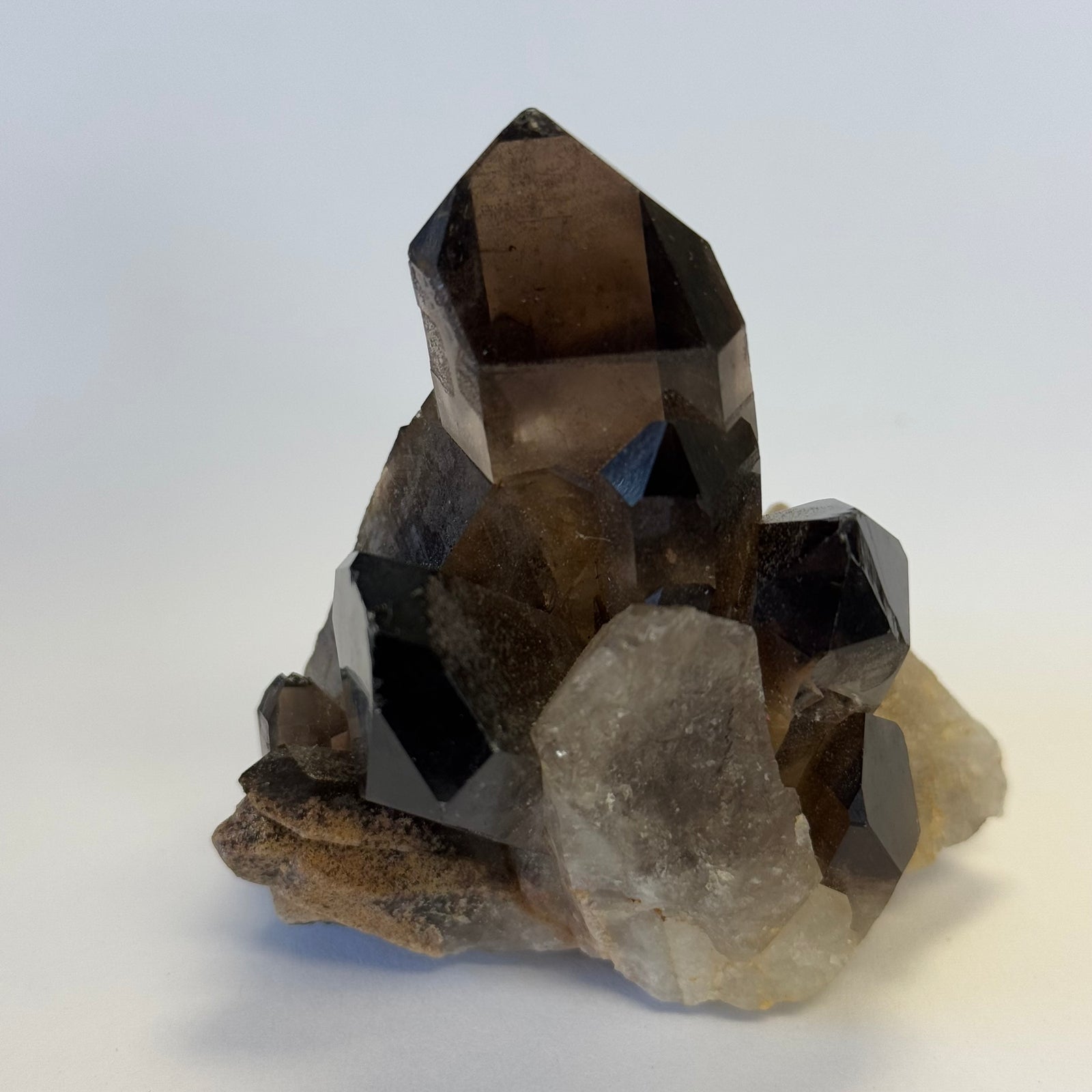 Smoky Quartz Cluster Natural Specimen