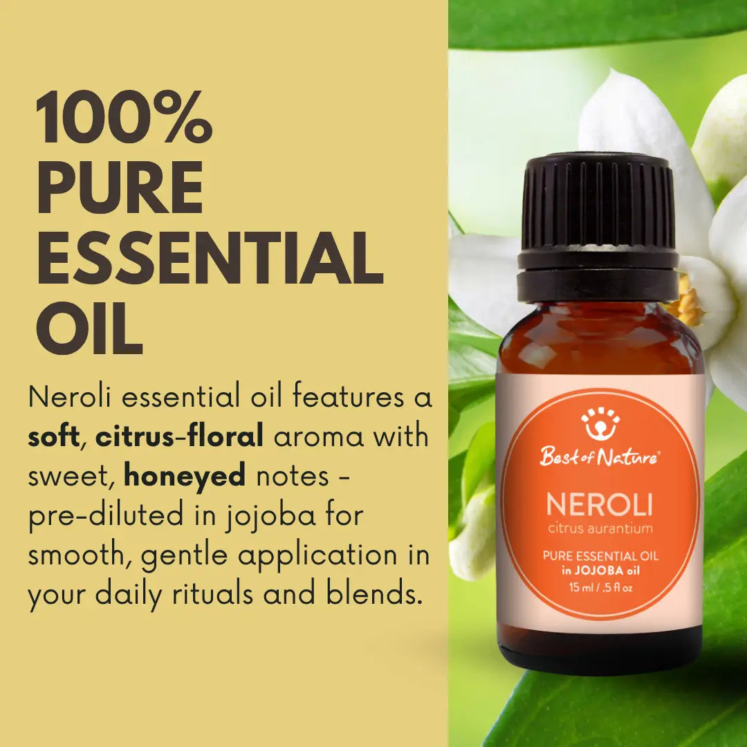 Neroli Absolute Blended with Jojoba Oil