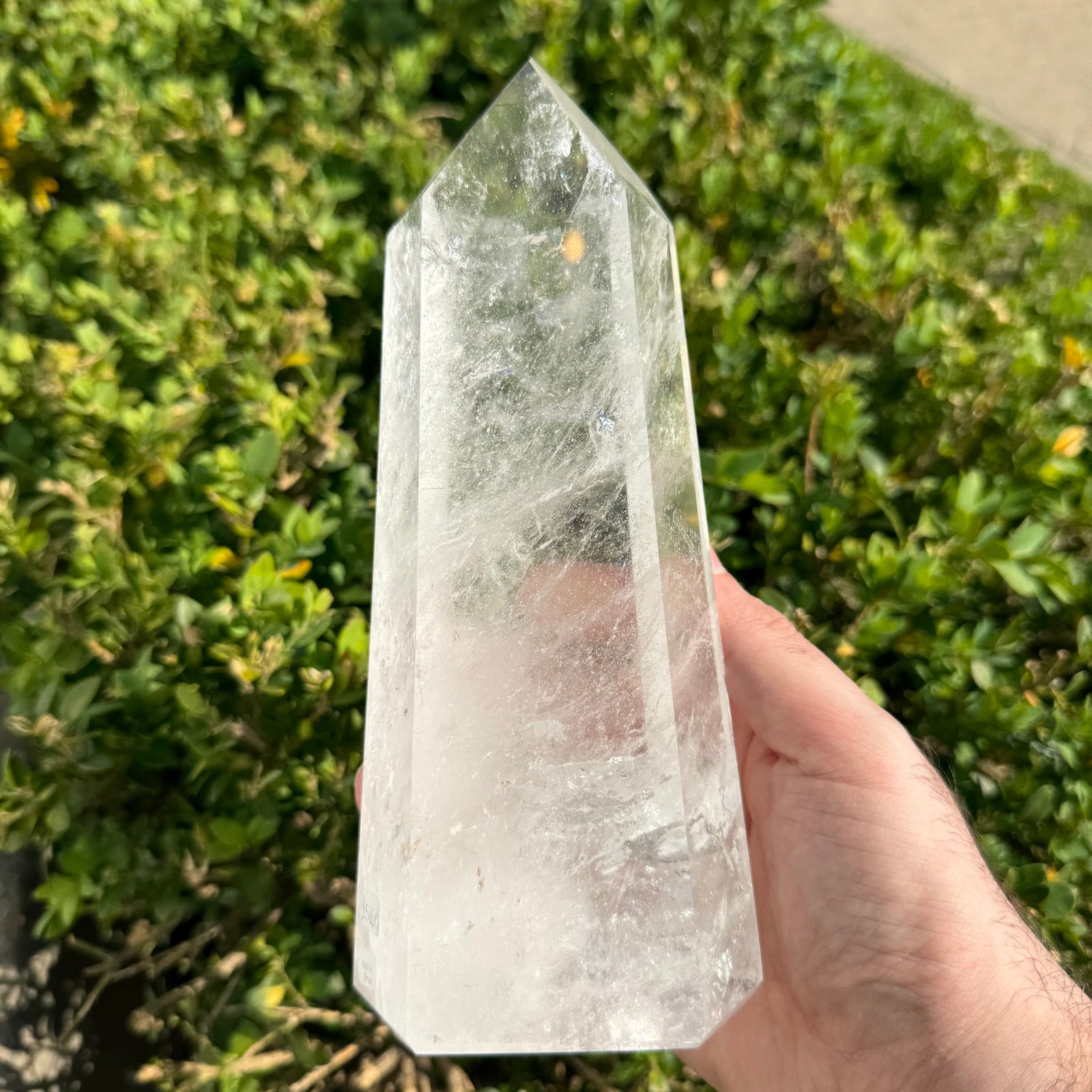 Large Clear Quartz Polished Point