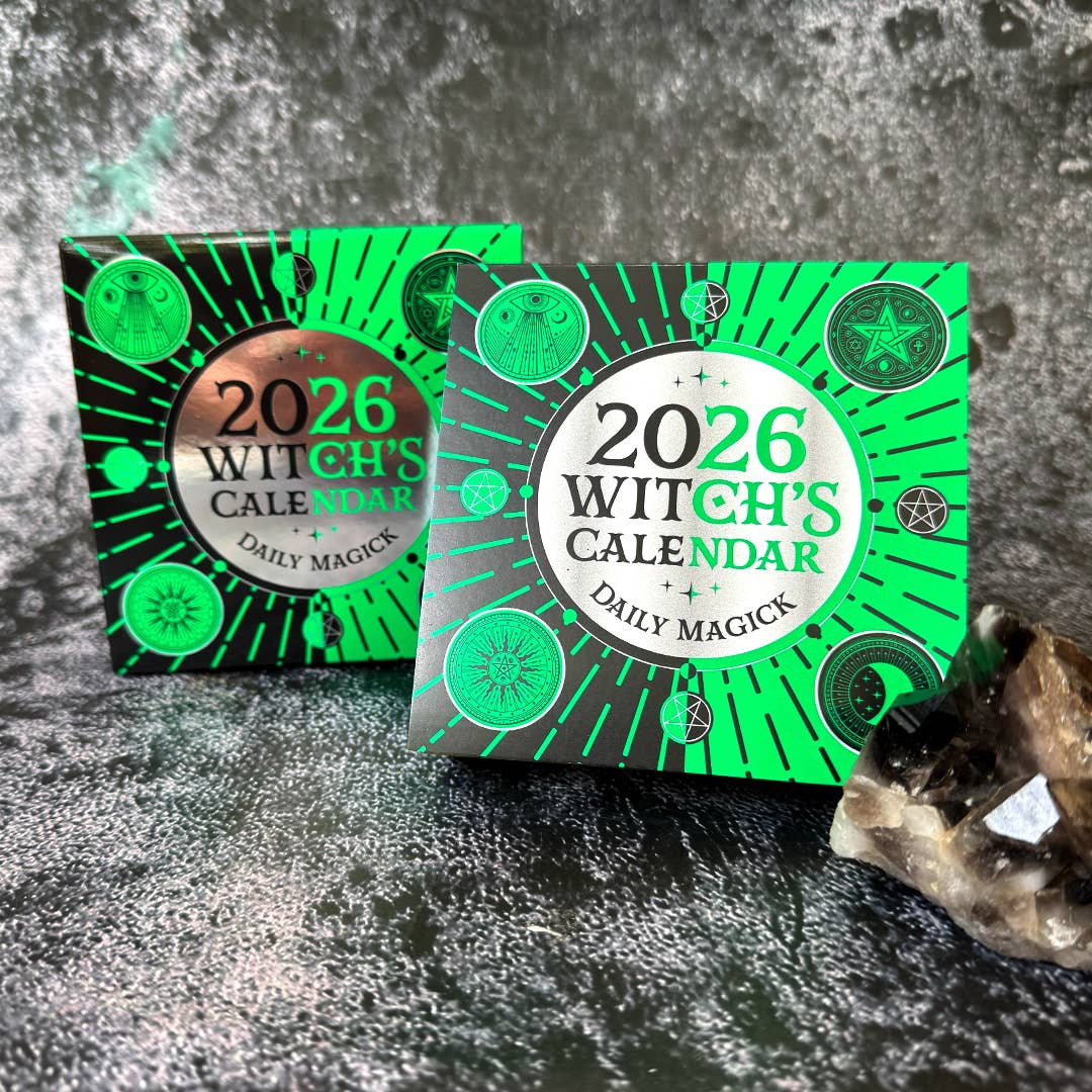 2026 Witch's Calendar: Daily Magick Day-to-Day Calendar by Barbara Meiklejohn-Free
