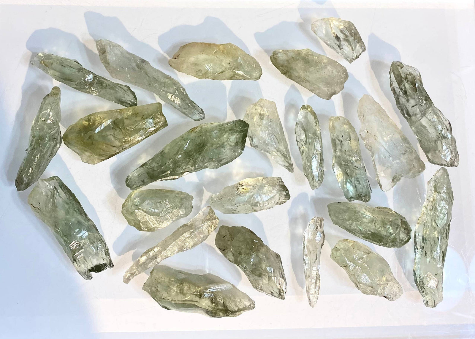 Prasiolite Green Amethyst Natural Crystal Gemstone for Healing
