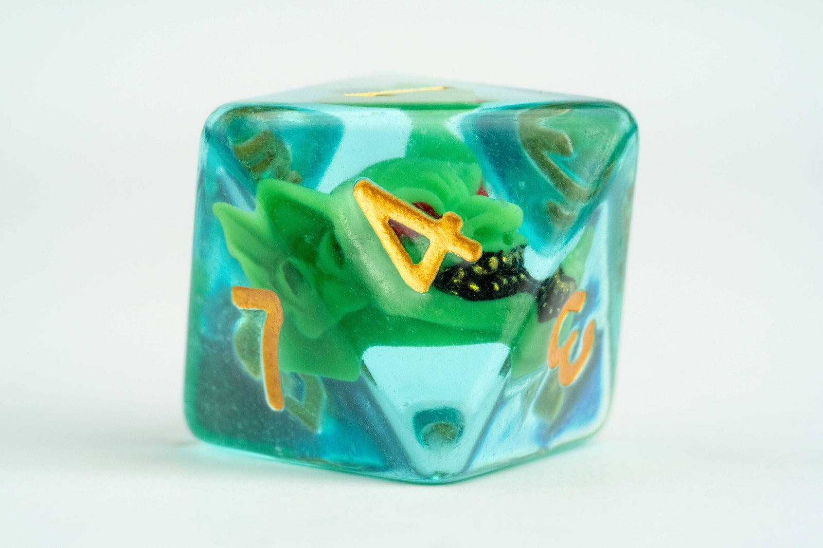 Pathfinder Goblin Head Inclusion Dice