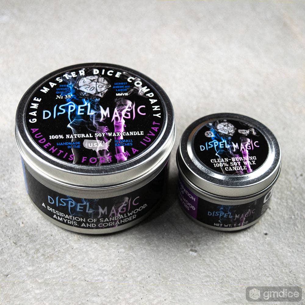 Dispel Magic Gaming Candle