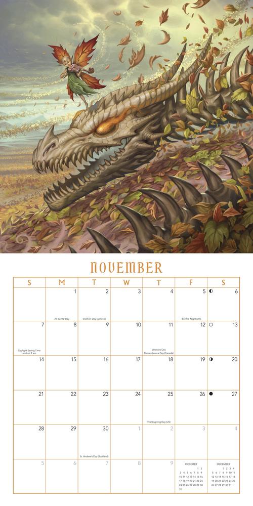 Llewellyn's 2027 Dragon Calendar
