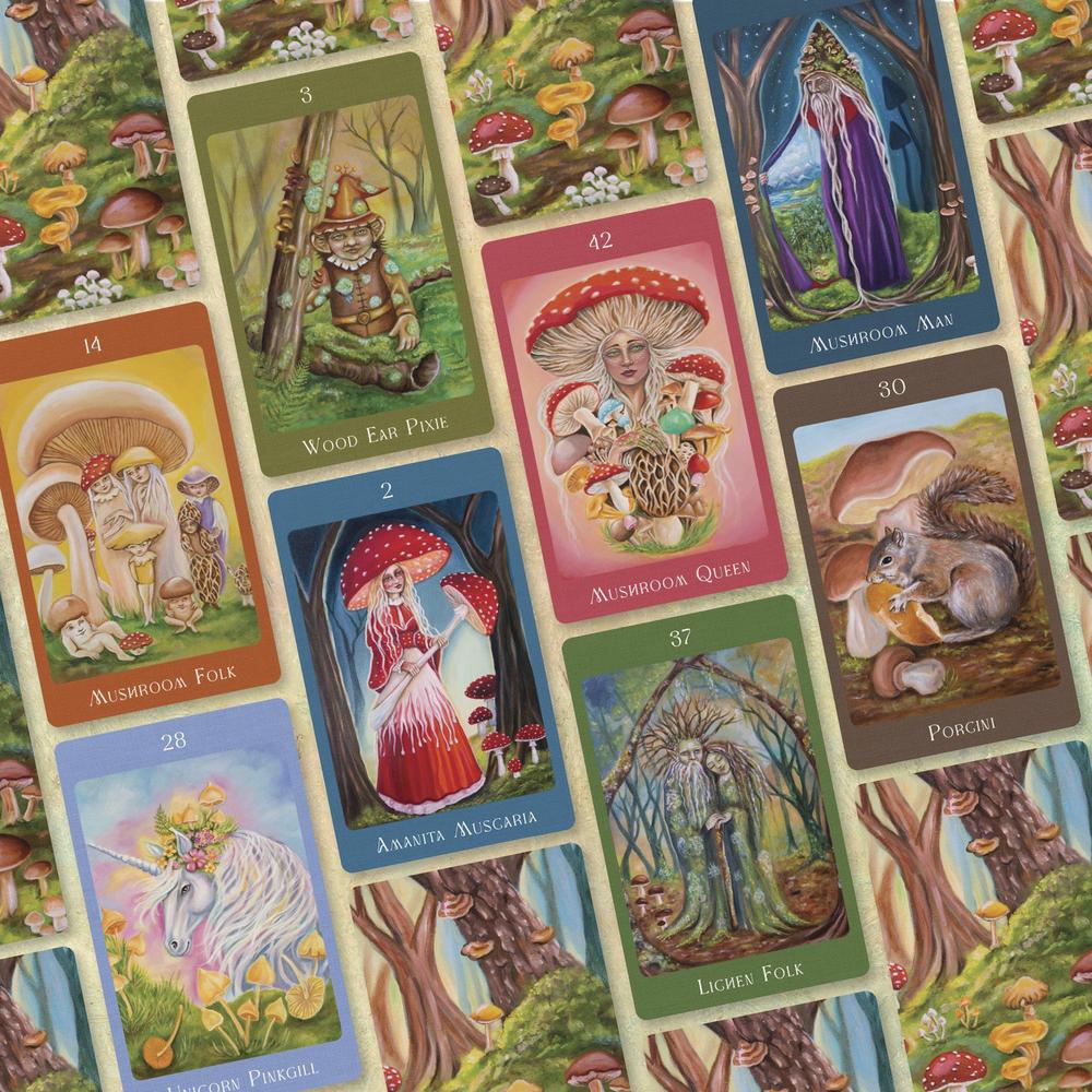 Mushroom Folk Oracle – Gentle Wisdom from the Forest Floor