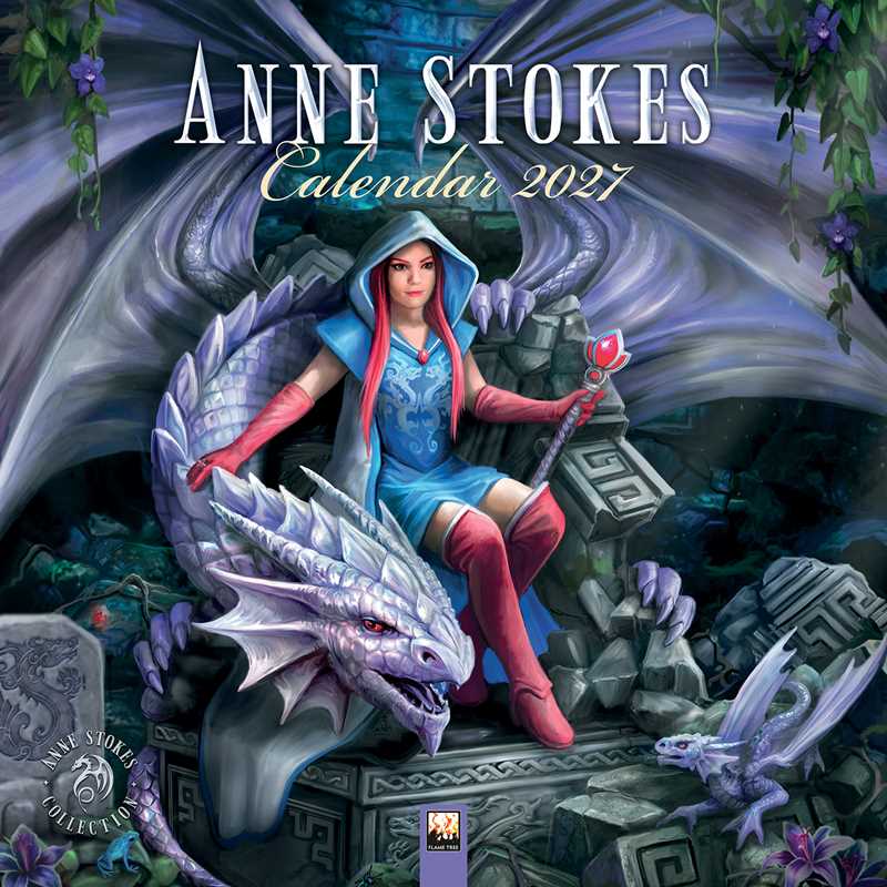 Anne Stokes Wall Calendar 2027 (Art Calendar) by