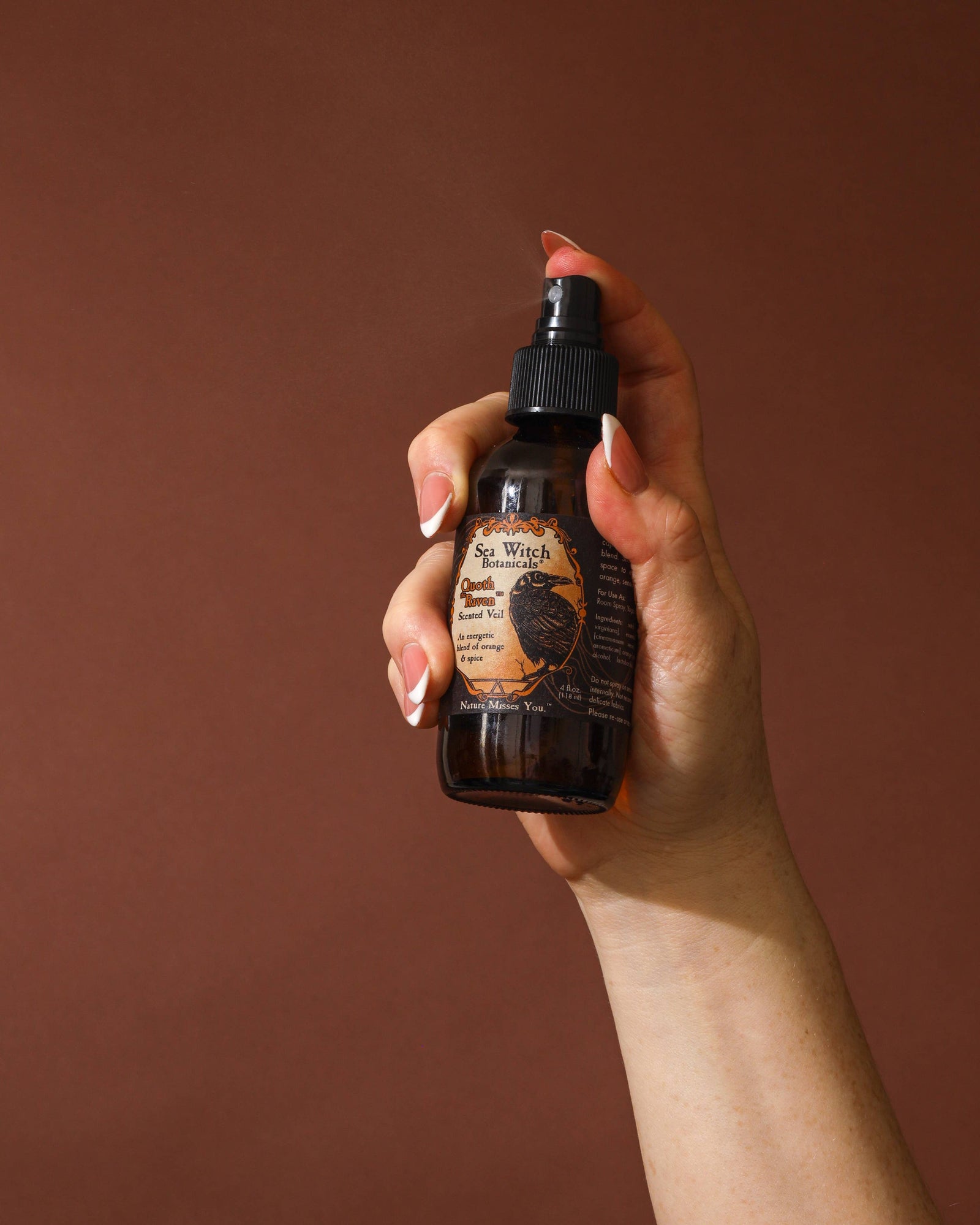 Quoth the Raven Body & Room Spray | Orange, Cinnamon & Clove
