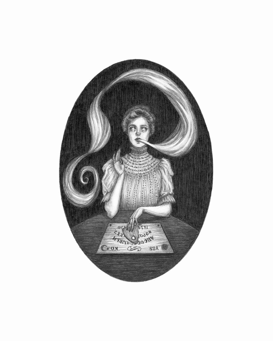 Phantom Whispers Fine Art Print - Victorian Seance