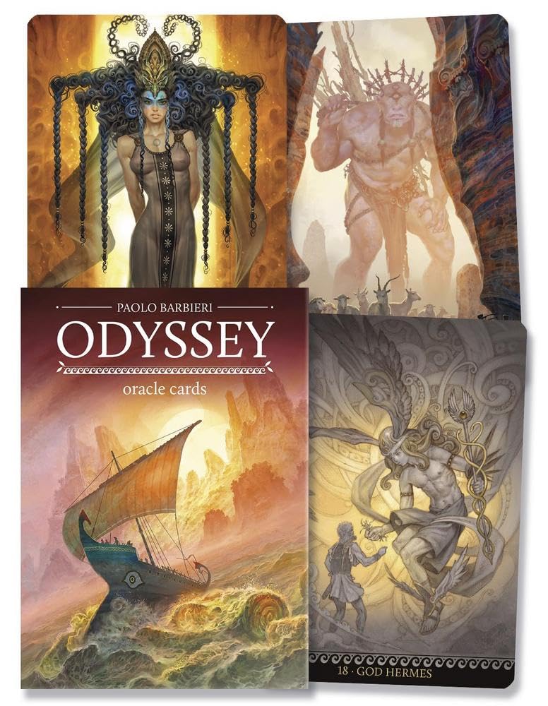 Odyssey Oracle – Mythic Greek Oracle Cards for Spiritual Insight & Soulful Guidance