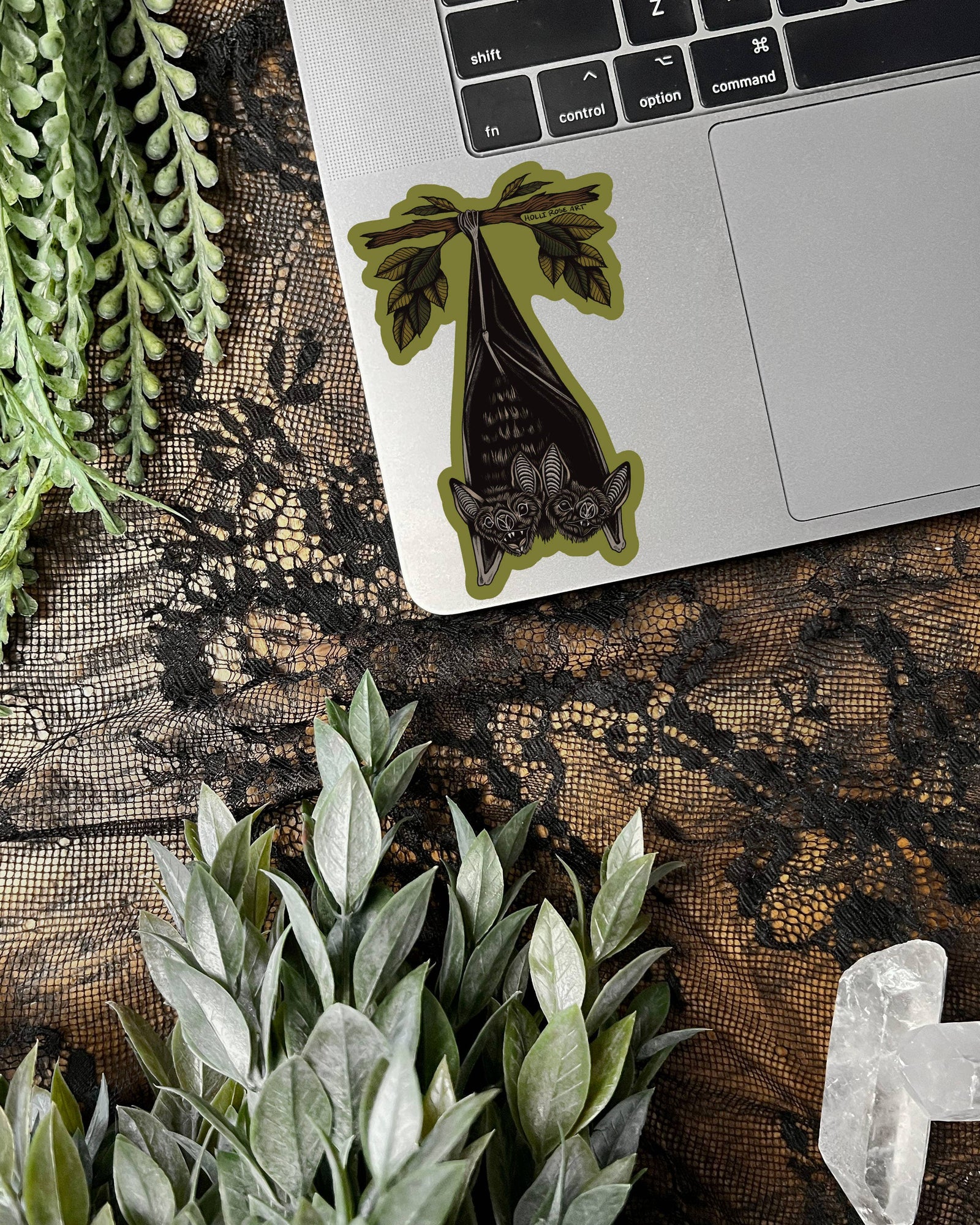 Two-Headed Bat Sticker