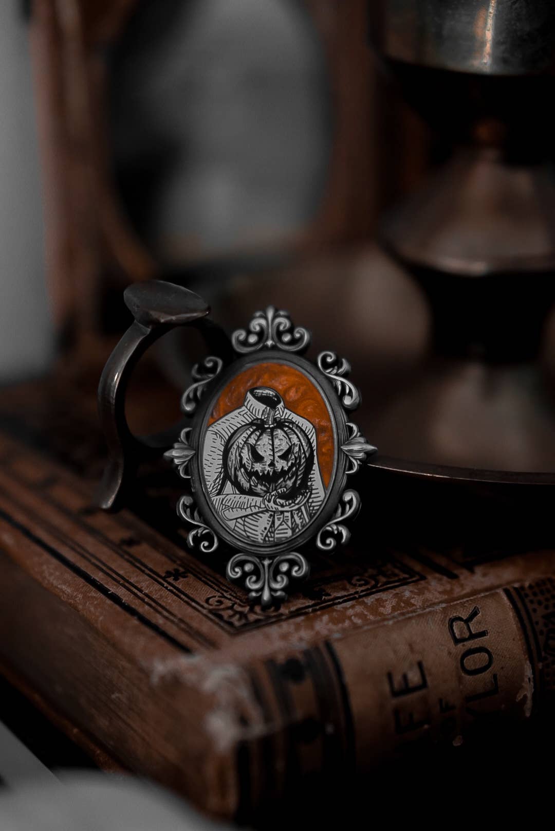 Headless Horseman Pin