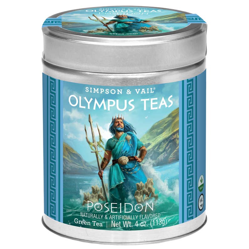 Poseidon - Green Tea Blend, Mount Olympus Collection