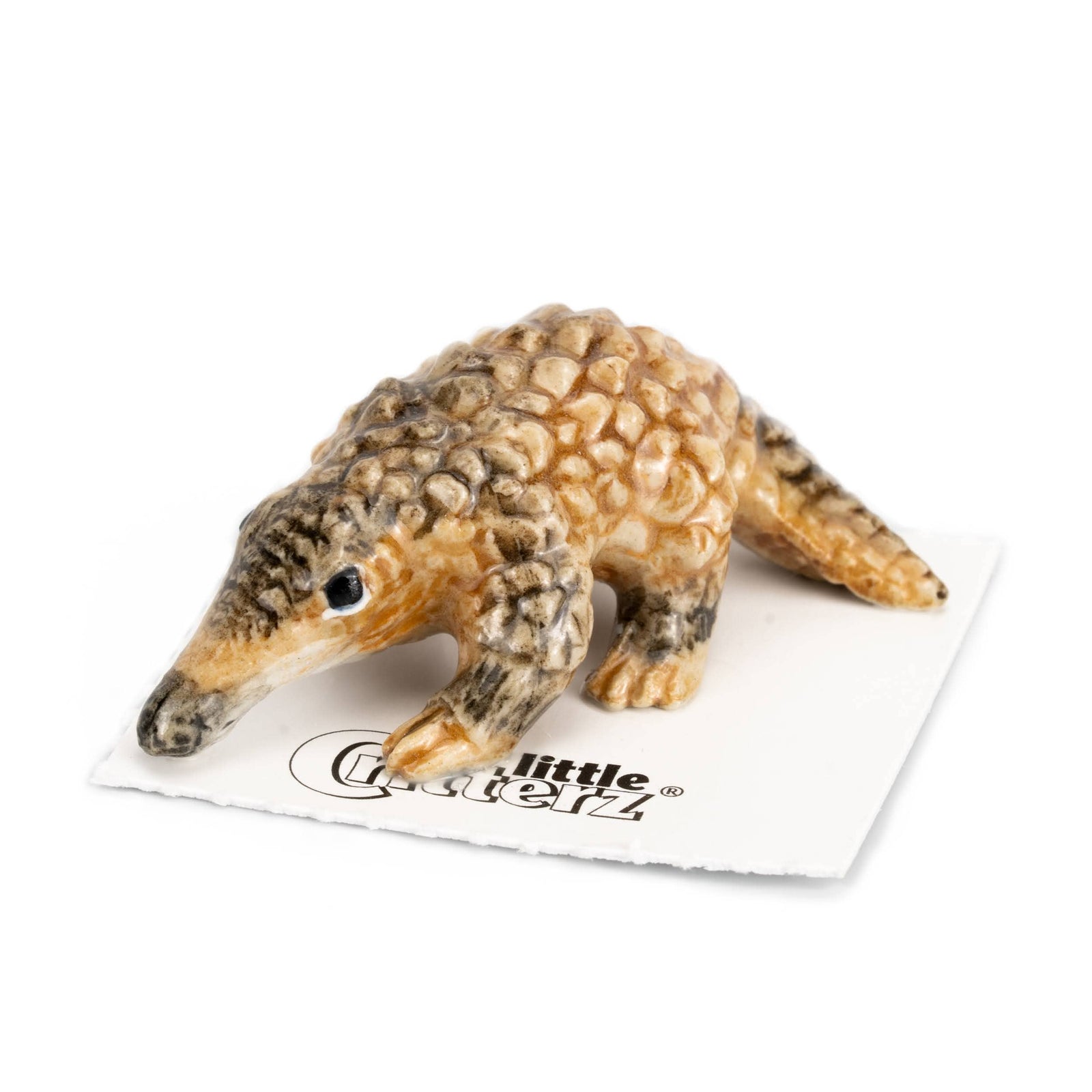 Manis Pangolin Porcelain Miniature