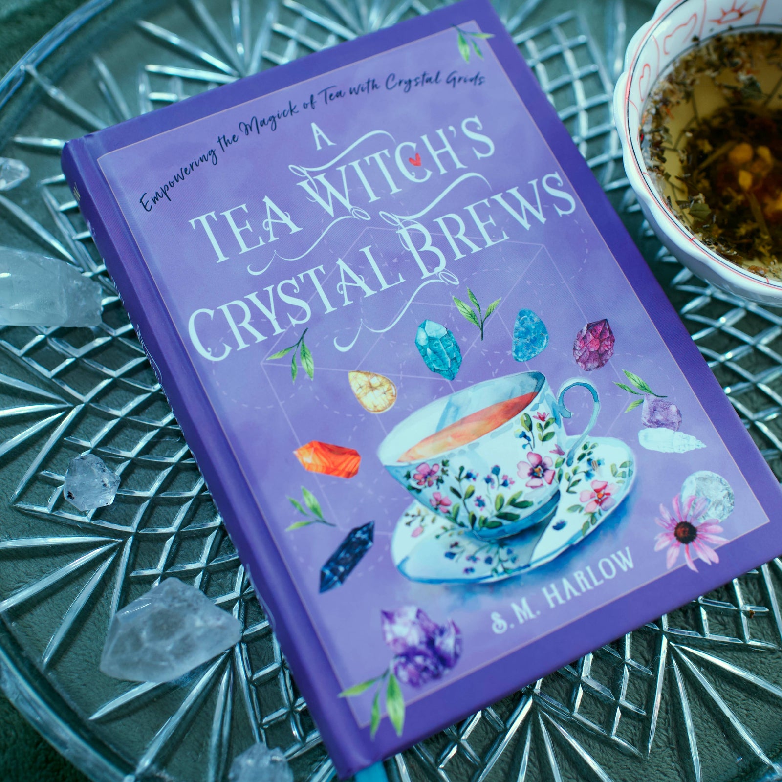 A Tea Witch’s Crystal Brews: Empowering the Magick of Tea with Crystal Grids