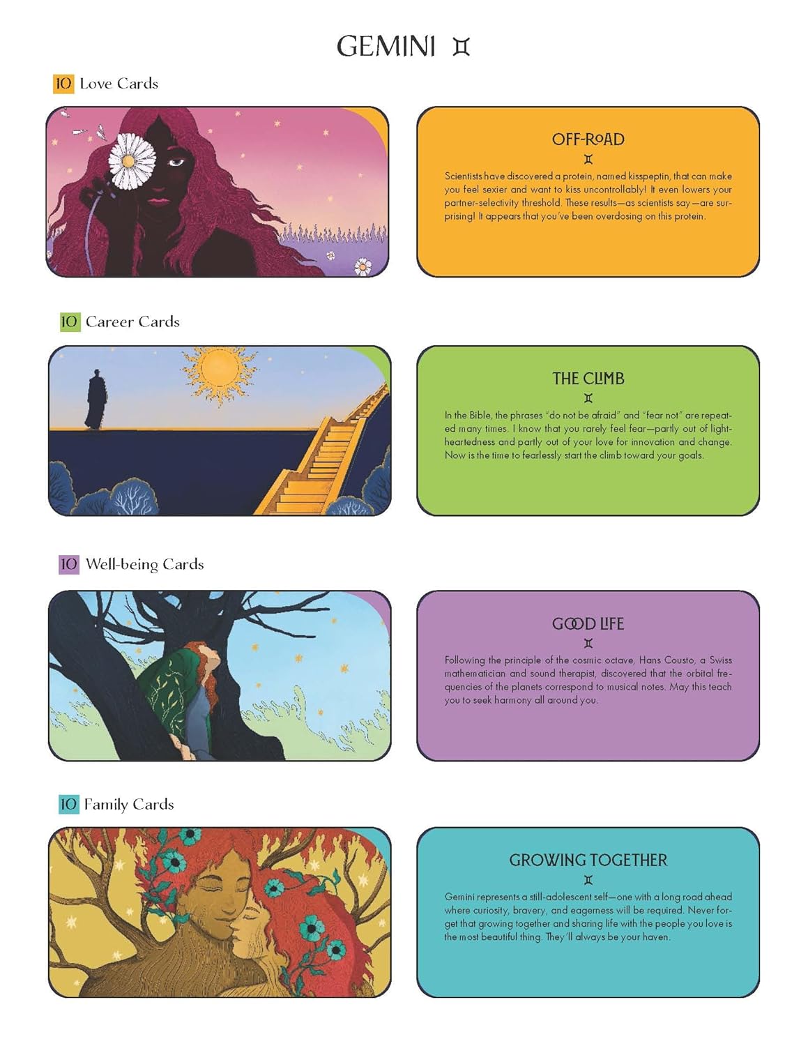 Gemini Pocket Zodiac Cards: 40 Magical Messages