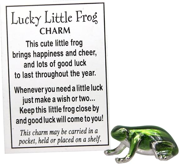 Lucky Little Frog Pocket Token – Transformation, Prosperity & Joy Talisman 🐸