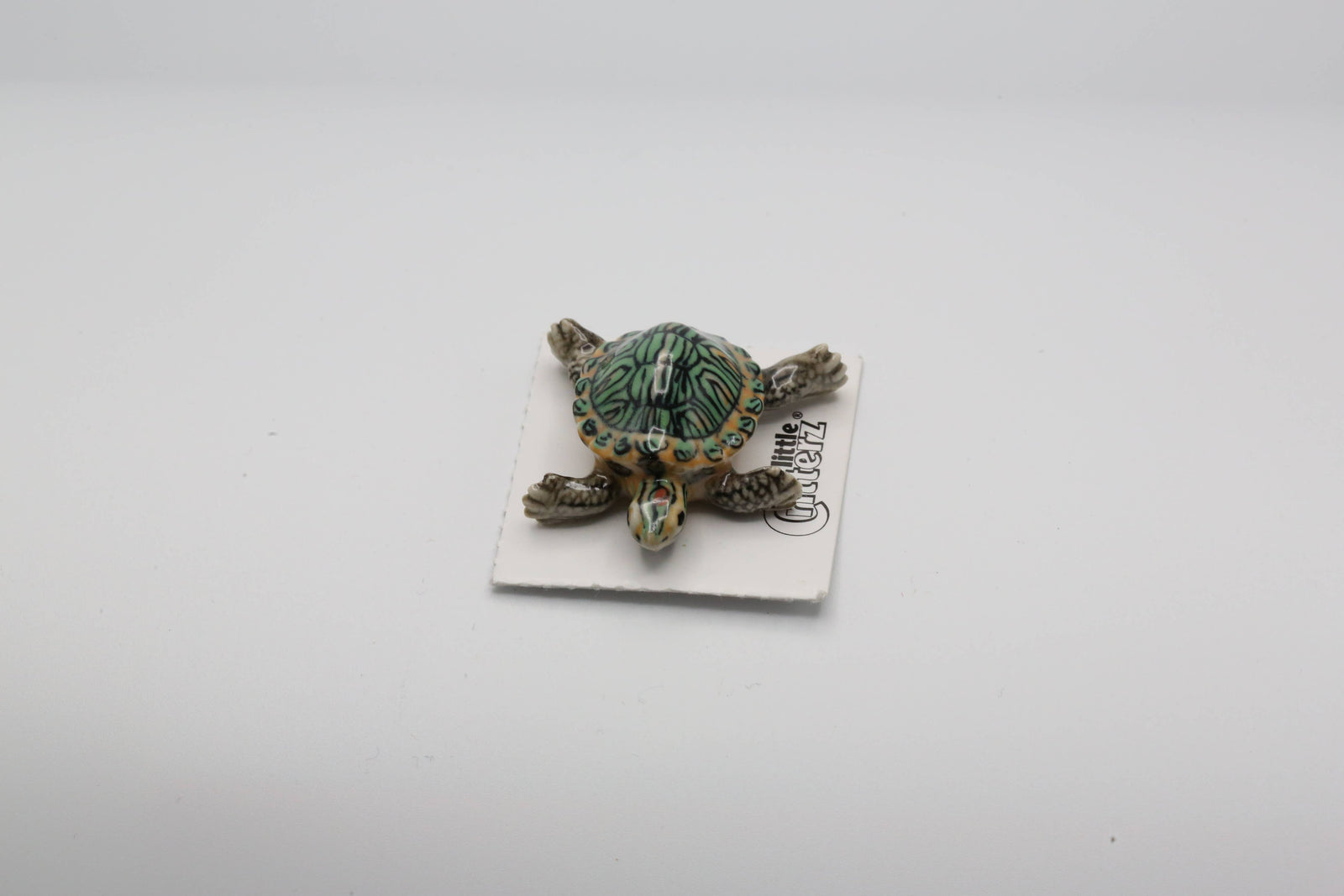 Bask Red-Eared Slider Porcelain Miniature