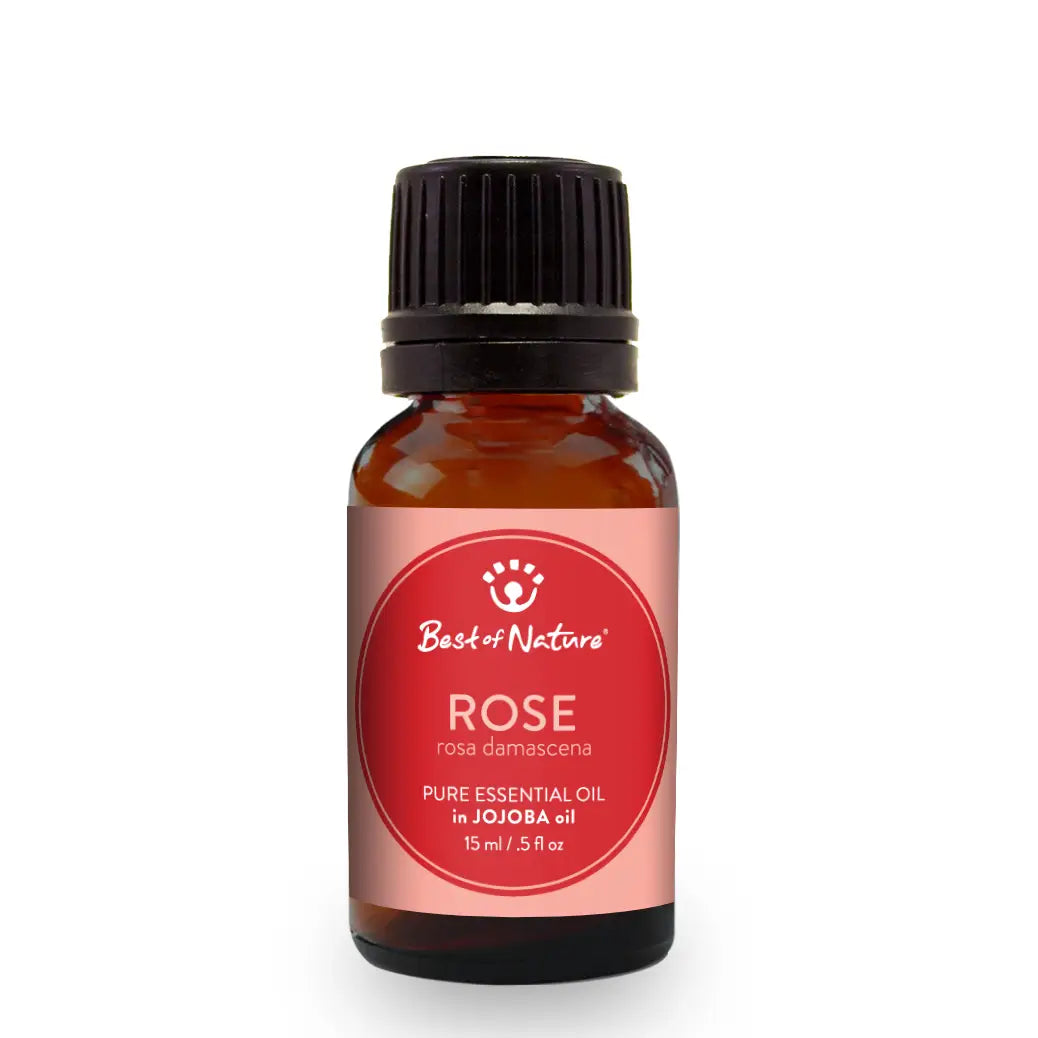 Rose Absolute Essential Oil Blended with Jojoba Oil