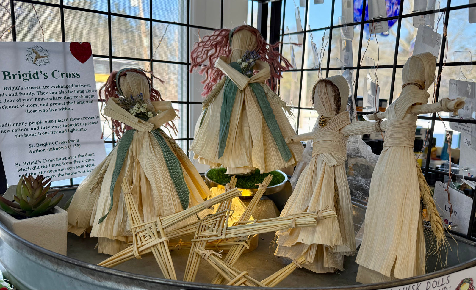 Handmade Corn Husk Doll