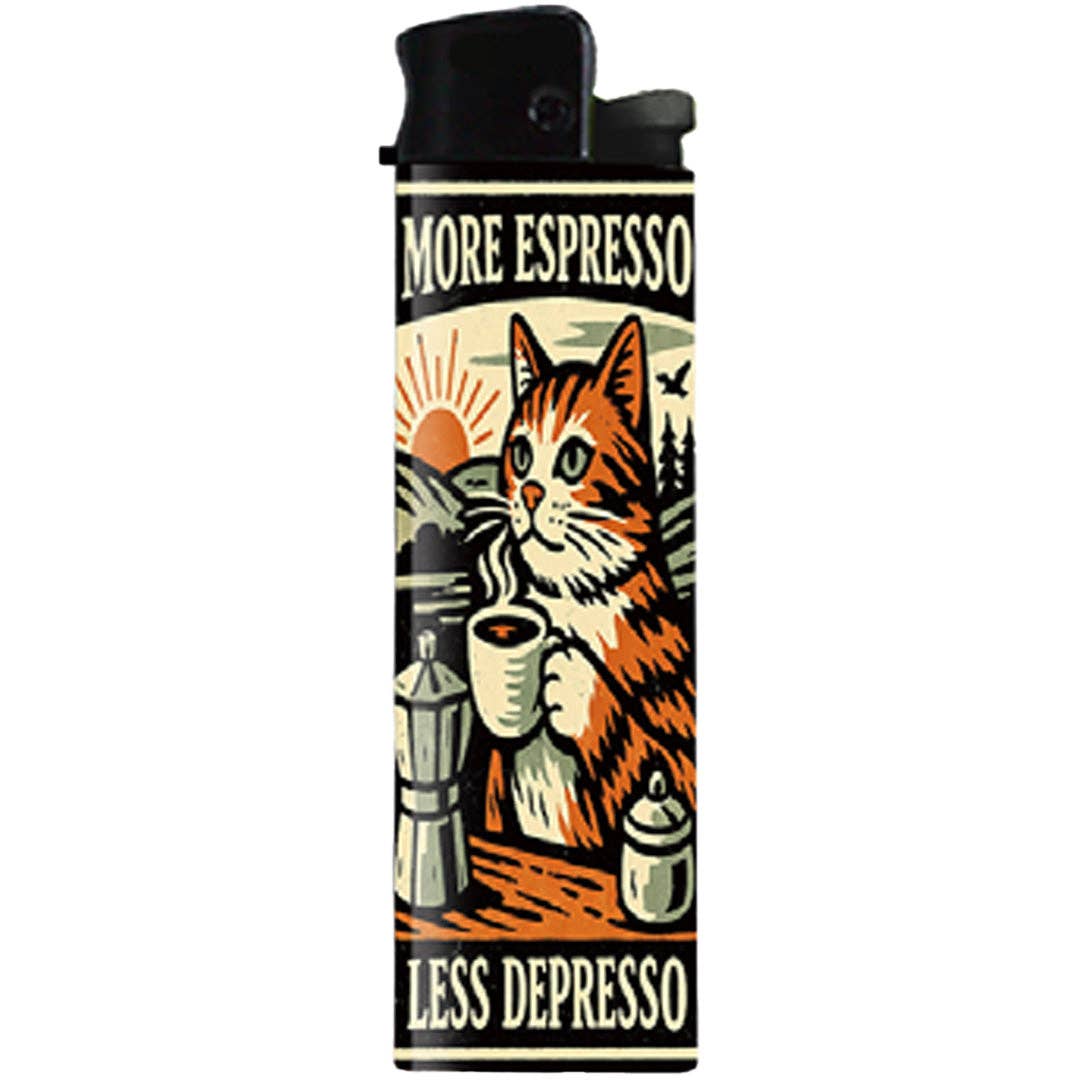 More Espresso, Less Depresso Lighter