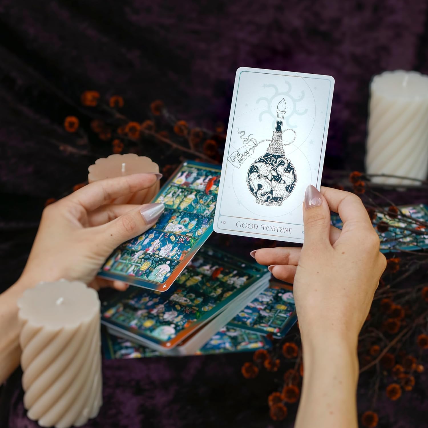 The Alchemist's Oracle: Elixirs for Personal Growth & Wellbeing Cards
