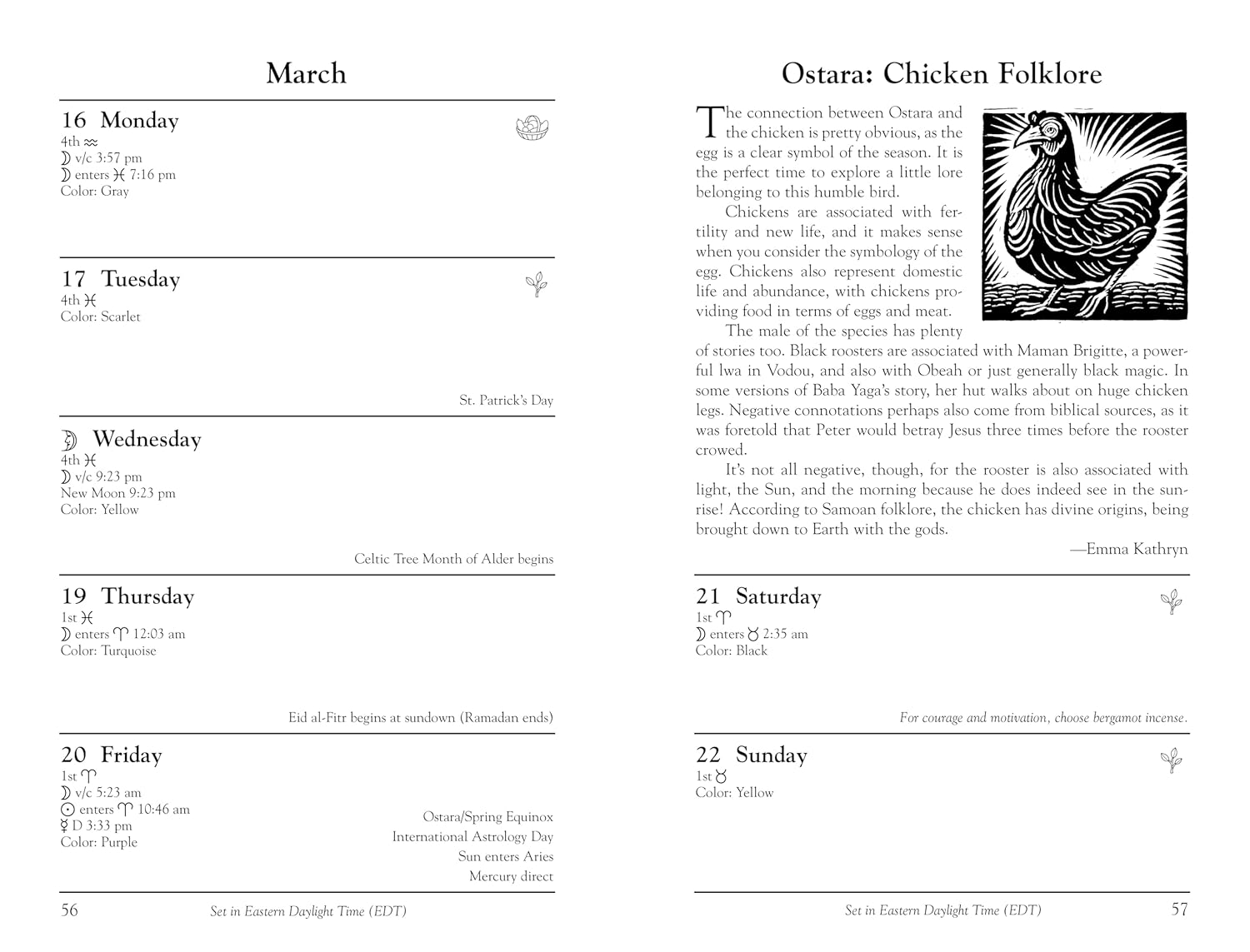 Llewellyn's 2026 Witches' Datebook