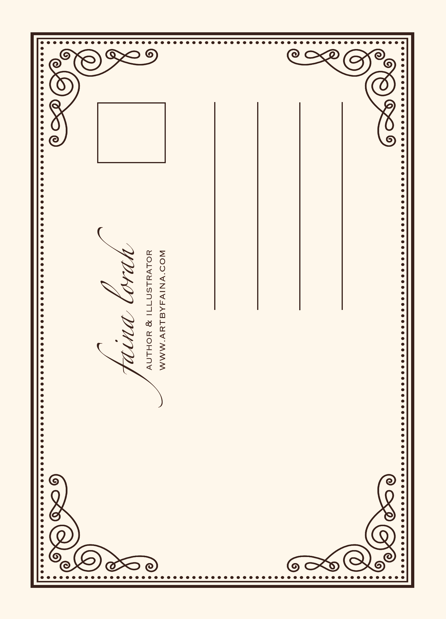 Chicken Hut Slavic Fairy Tale Postcard