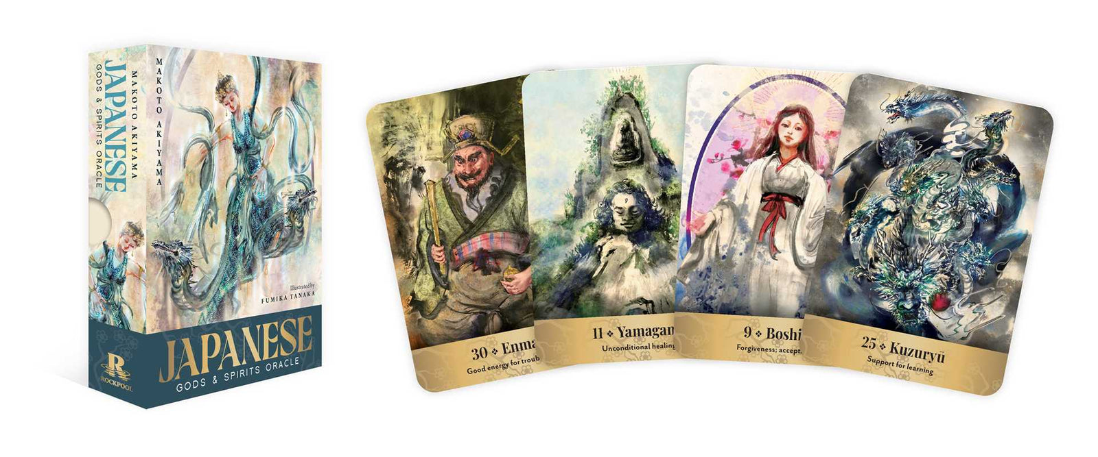 Japanese Gods & Spirits Oracle by Makoto Akiyama